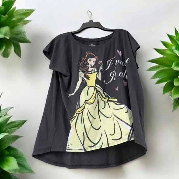 Disney Parks Women's Beauty And The Beast Belle T-Shirt Size Large (EUC) - Picture 1 of 8